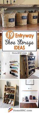 Small shoe rack for entryway. 19 Clever Entryway Shoe Storage Ideas To Stop The Clutter Entryway Shoe Storage Shoe Storage Small Space Entryway Shoe