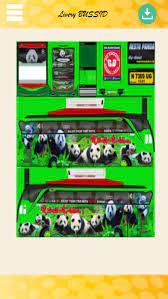 N garasi 29 june 2020. Livery Bussid Restu Panda Sdd Fur Android Apk Herunterladen