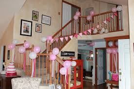 Plan fabulous parties with amazing balloon decorations and awesome themes. Peach Stitches Oh Baby Showers Galore Welcome Home Decorations Welcome Home Baby Girl Decor