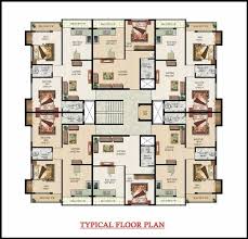 1 2 Bhk Flats Size Area 750