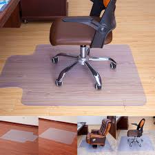 office pvc plastic chair desk mat