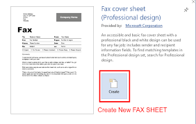 benefits of fax cover sheet template