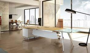 9 Feet Office Table In Maple Veneer
