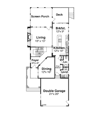 Two Story Home Design For Narrow Lot