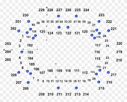 Event Info Seat Number Save Mart Center Seating Chart Hd