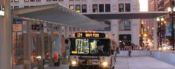 124 navy pier bus route info cta