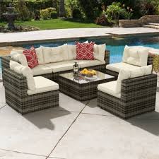 Alaulm Outdoor Patio Furniture Sets 12