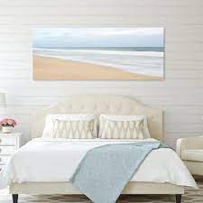 large abstract beach canvas wall art