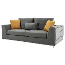 Grigio Gray Sofa El Dorado Furniture