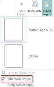 add or remove a page border in