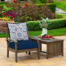 Patio Lounge Chair 2 Piece Seat