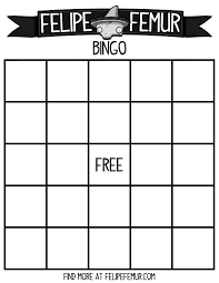 Maybe you would like to learn more about one of these? Free Bingo Cards Felipe Femur