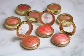 milani baked blushes swatches what