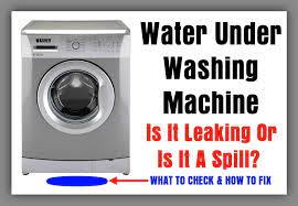 Washers leak from time to time, this is a fact of life for any. Washer Leaks Under Washing Machine