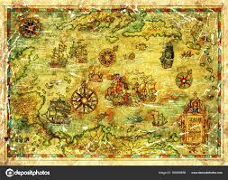 Pictures The Caribbean Map Treasure Island Map Caribbean