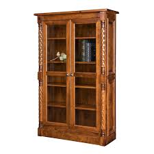 Kincaid Bookcase W Full Length Doors