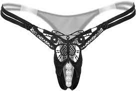 Amazon.com: Elle Pearl Panties Thong Underwear Lingerie for Women, Open  Crotch Sexy Thong for Women (Black): Clothing, Shoes & Jewelry