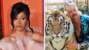 He wore an orange prison jumpsuit. Cardi B Wants To Start A Gofundme To Free Tiger King Star Joe Exotic From Prison Entertainment Tonight