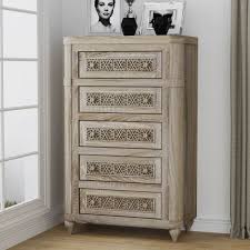 Get the best deals on rustic bedroom dressers & chests of drawers. Winnetka Rustic Teak Wood Tall Bedroom Dresser With 5 Drawers