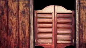 Commercial saloon doors with spindles | swinging cafe doors. How Did Saloons In The Old West Lock Their Doors At Night Mental Floss