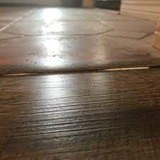 For this installation method, you'll have to use quite a bit of glue in each patch. Vinyl Plank Flooring Transition Between Rooms Vinyl Flooring Online