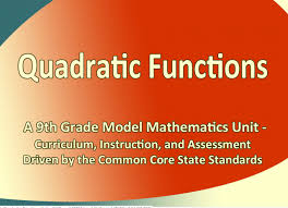 Quadratic Functions Share My Lesson