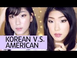 korean vs american makeup styles