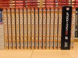 ATTACK ON TITAN 1-17 SPECIAL Manga Set Collection Complete Run Volumes  ENGLISH | eBay