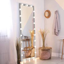 anyhi full length mirror with lights