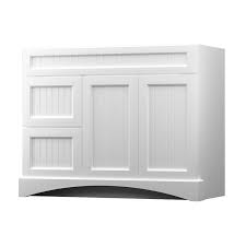 Do you think lowes bathroom vanity cabinets looks nice? Kraftmaid 42 In White Bathroom Vanity Cabinet In The Bathroom Vanities Without Tops Department At Lowes Com