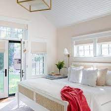 cream bedroom grid rug design ideas