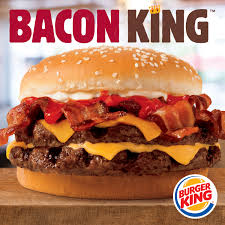 hearty bacon king sandwich