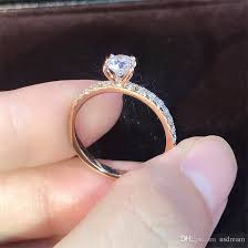Shop stunning engagement rings online. 2020 Rose Gold Diamond Ring Crystal Engagement Rings For Women Jewelry Women Rings Wedding Rings Sets Gift Fashion Jewelry 080518 From Usdream 0 02 Dhgate Com