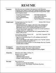 Resume Examples  Skills Summary Professional Experience Work History  Highlights Area Of Expertise Organizations How To Resume Example