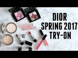 dior spring 2017 makeup collection