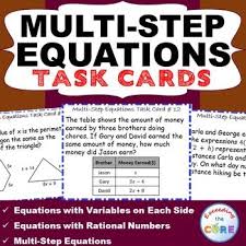 multi step equations word problems
