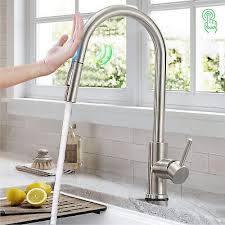automatic touch sensor kitchen faucet w