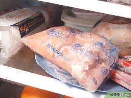 Submerge the frozen chicken breast. 3 Ways To Defrost Chicken Wikihow