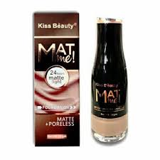 kiss beauty matte me foundation for