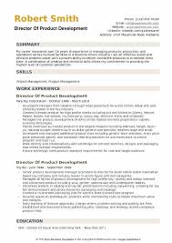 Experience working with the saas businesses in the tech world. Director Of Product Development Resume Samples Qwikresume