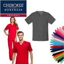 Cherokee Workwear Originals Unisex Scrubs Tops