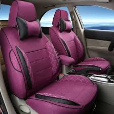 Linen Cloth Car Seats For Lexus Gx470