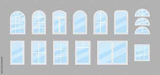 Glass Window Icon Of Windows With