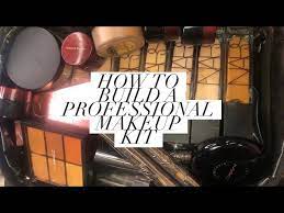 how to build a professional makeup kit