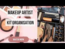 pro makeup artist kit organisation