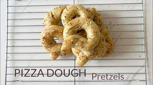 make pretzels with premade pizza dough
