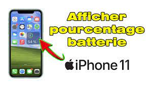 Comment afficher le pourcentage de batterie sur iPhone 11(iOS 14) - YouTube
