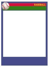 Check out our blank baseball cards selection for the very best in unique or custom, handmade pieces from our sports collectibles shops. Baseball Card Templates Free Blank Printable Customize Baseball Card Template Baseball Cards Card Templates Free