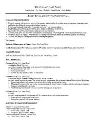 Cost Accountant Resume Accounting Manager Resume Sample Accounting