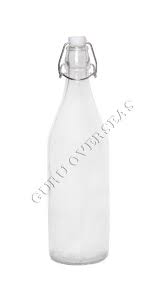 1000 Ml Round Swing Top Water Bottle